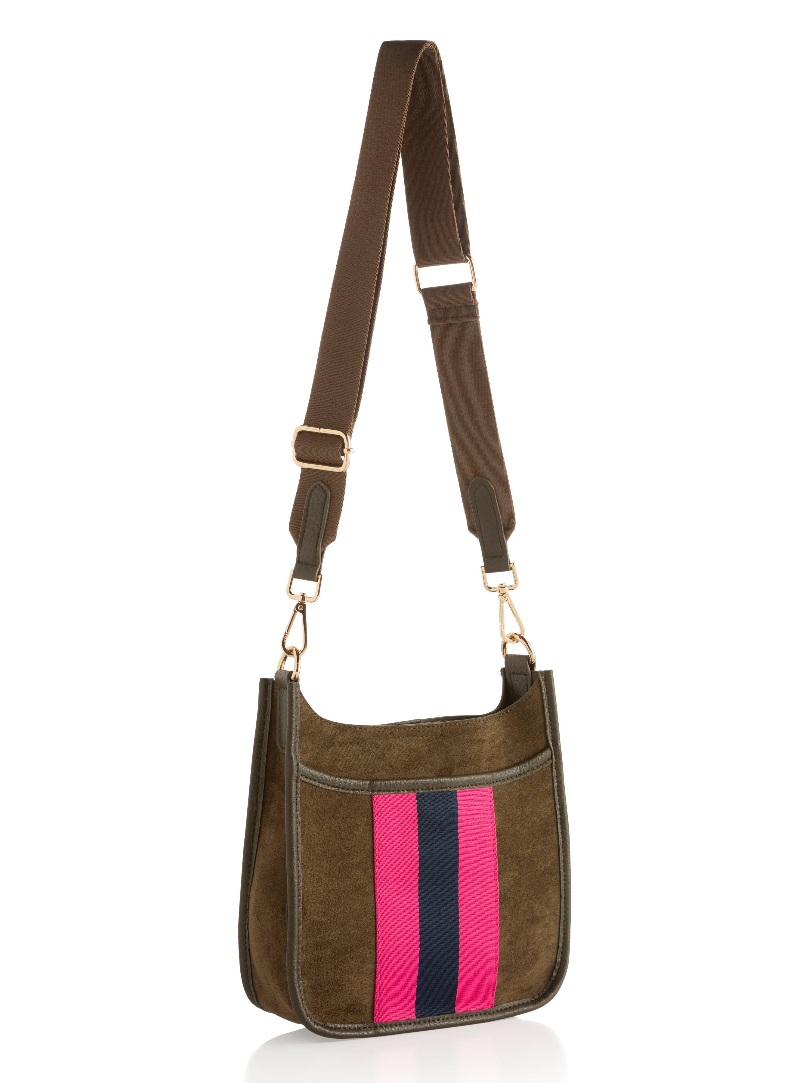 BLAKELY MINI CROSS-BODY: OLIVE