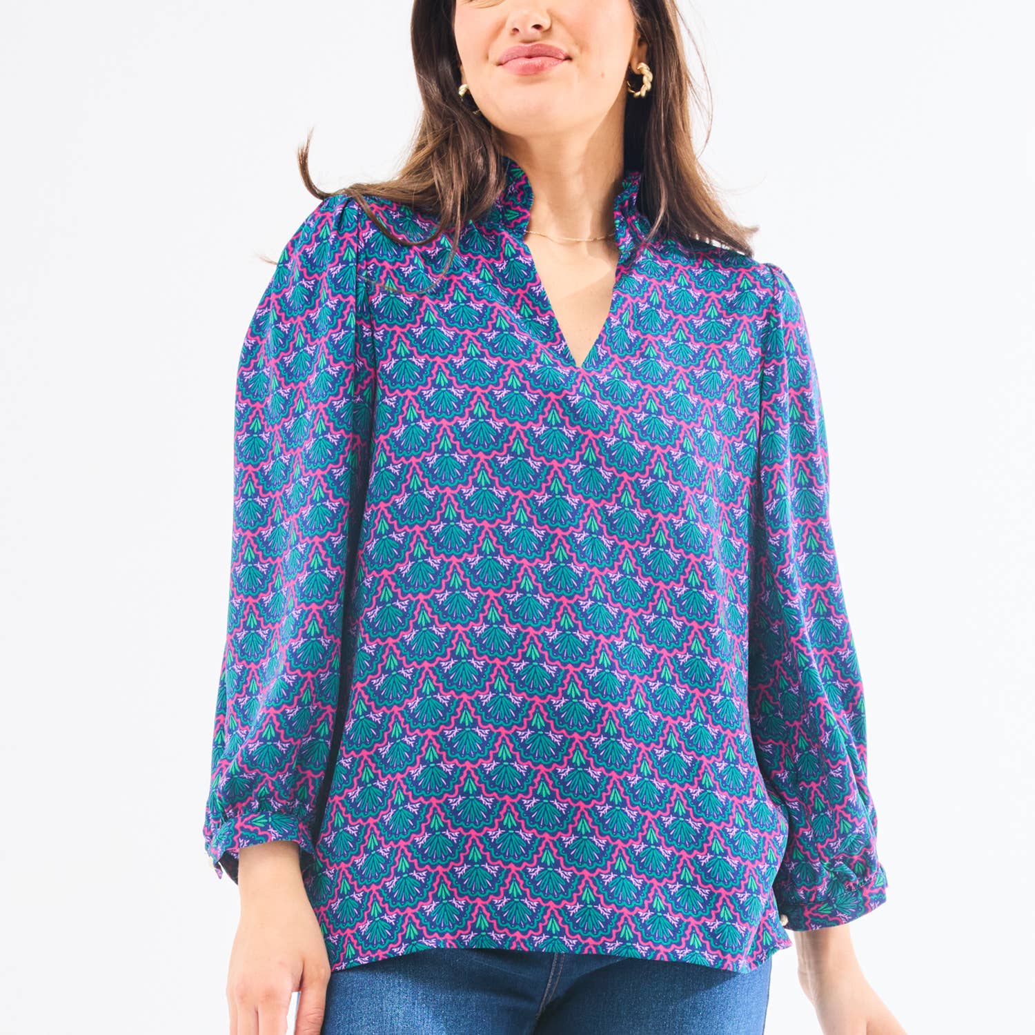 Ava Mary Square Top