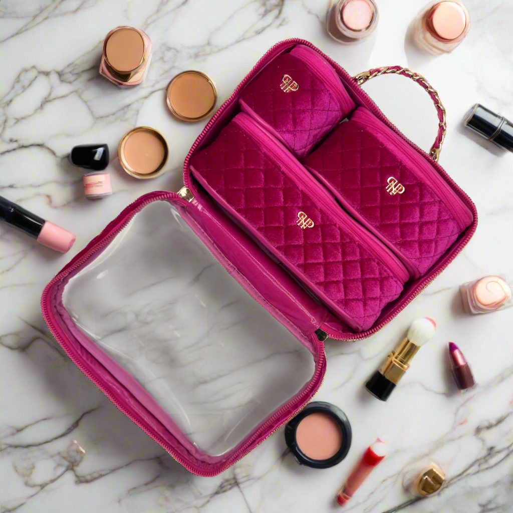 Trio Jet Setter - Fuchsia Velvet