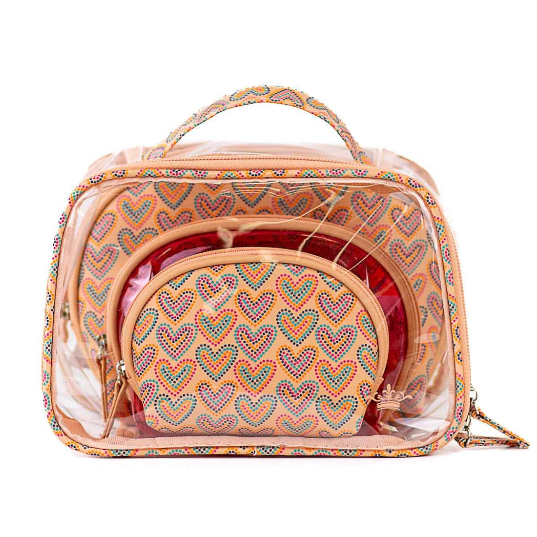 All Your Heart Travel Gift Set Light Pink/Multi 8.5x6x4.75