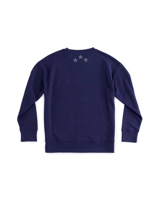 STAR SWEATSHIRT, NAVY