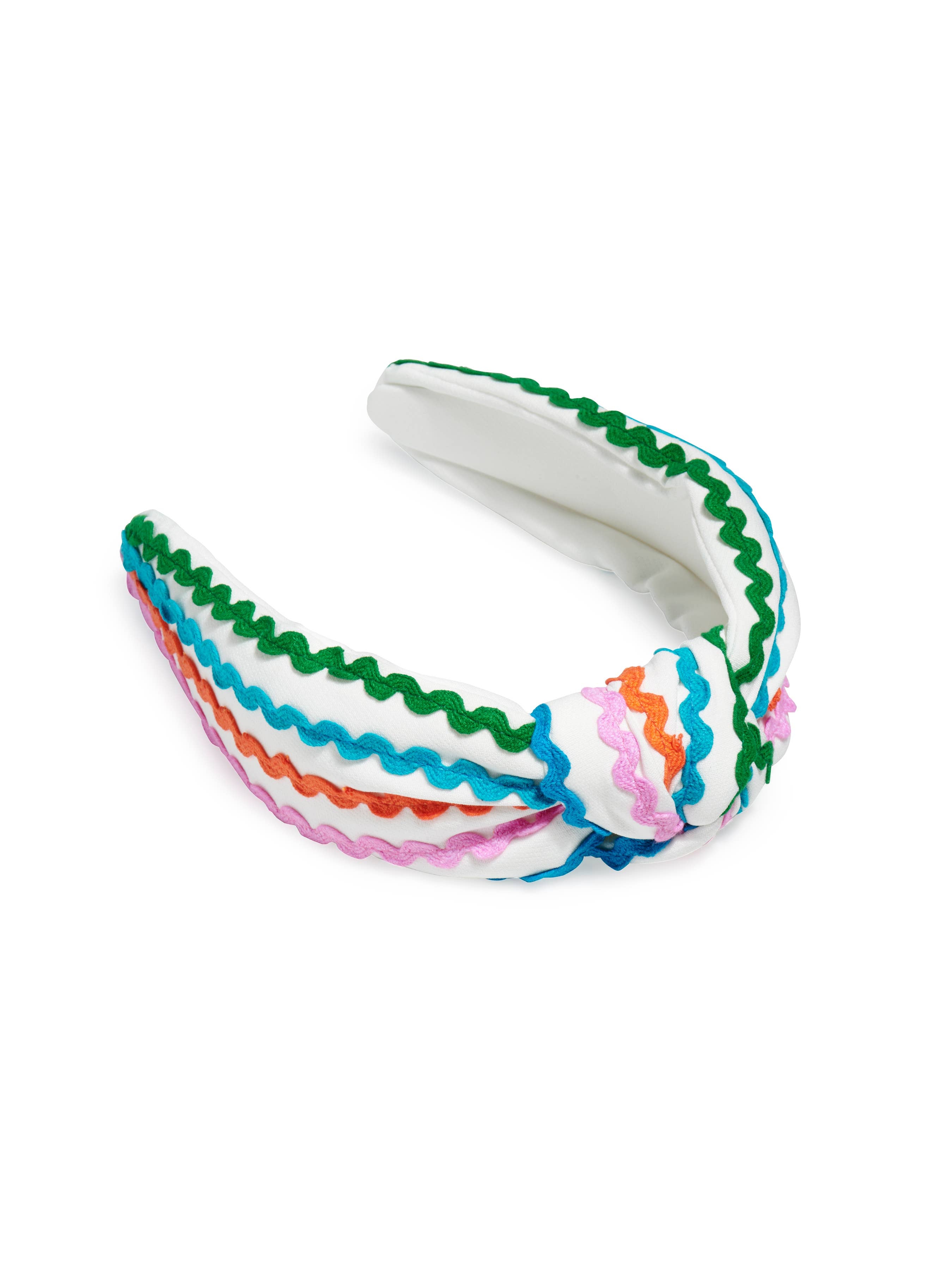 RIC RAC KNOTTED HEADBAND: PINK