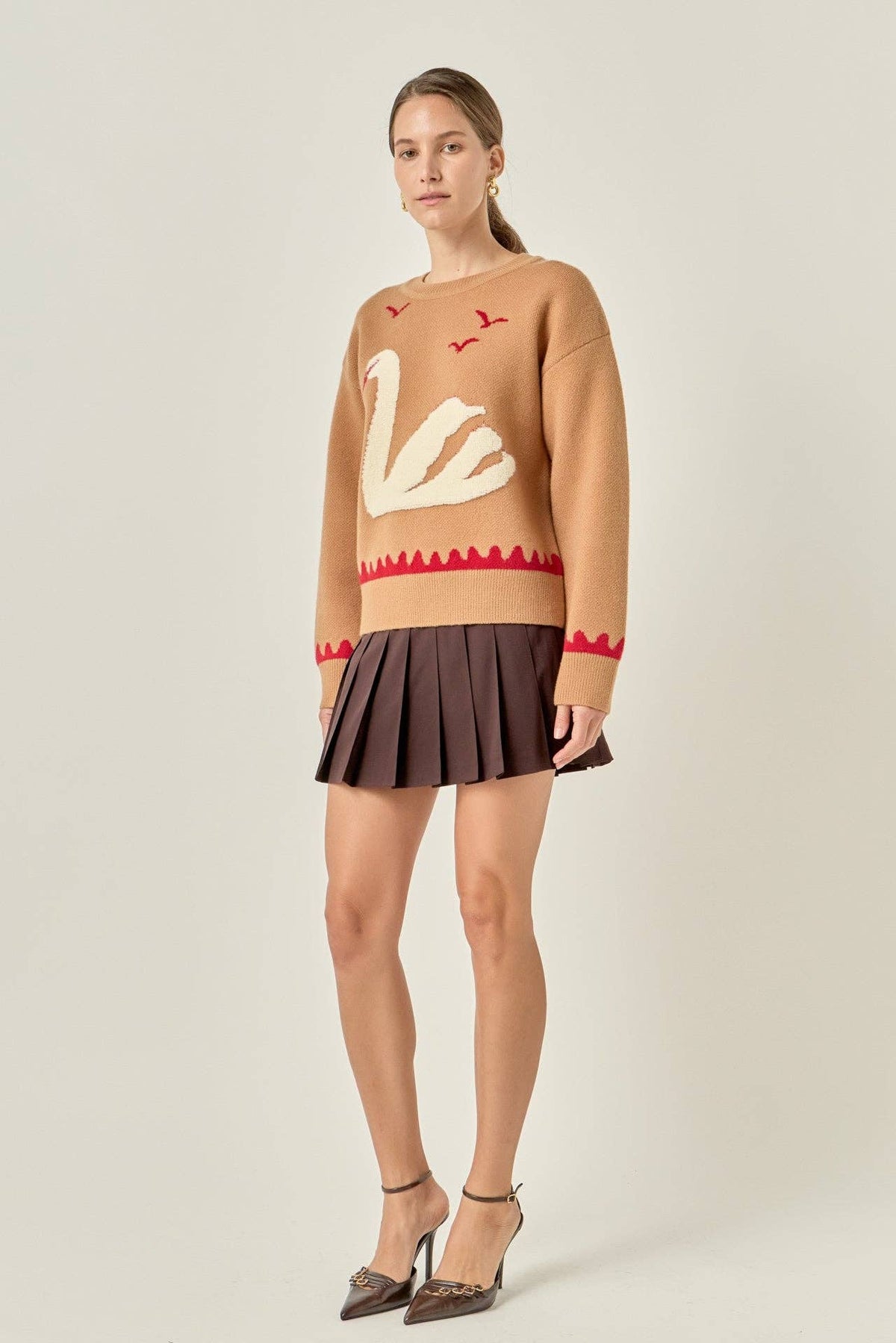 English Laundry Sweater: CAMEL