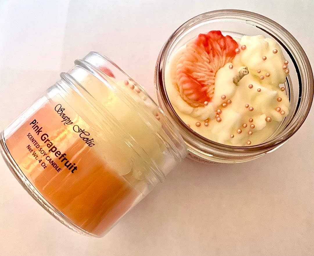 Whipped Candles: Black raspberry Vanilla
