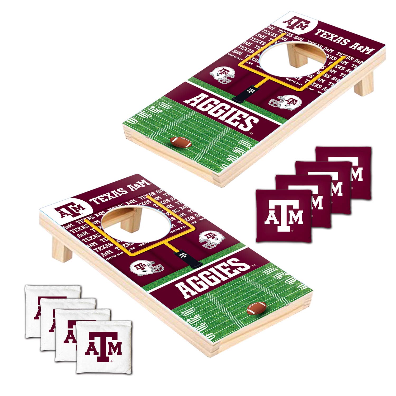 Texas A&M Aggies - NCAA Tabletop Cornhole