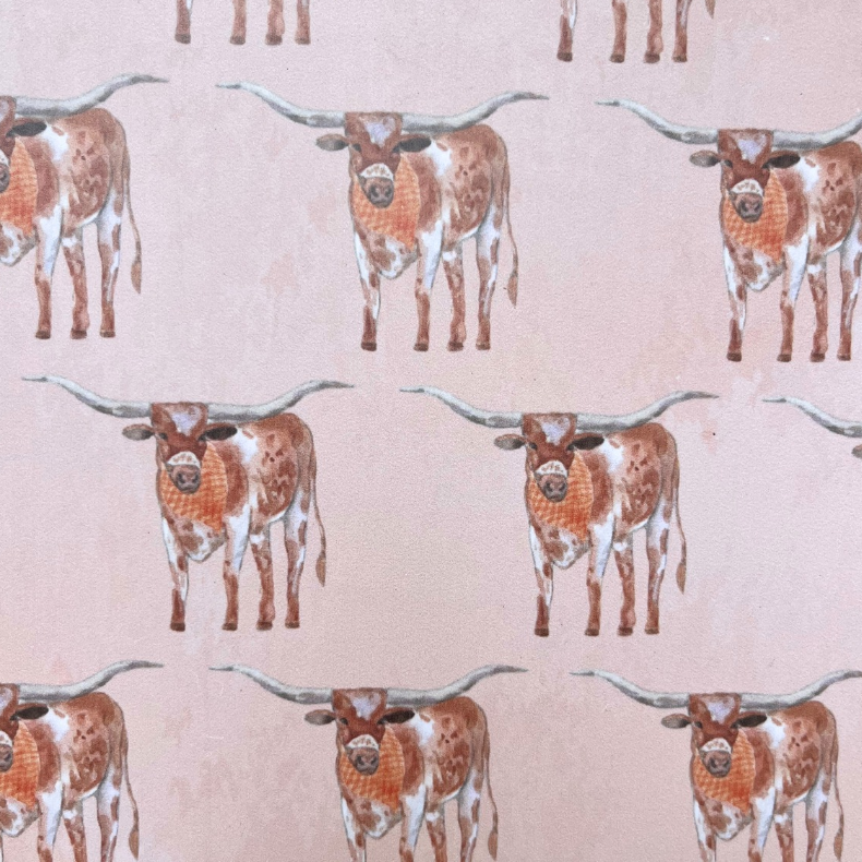 Texas Longhorns (Pattern)- Door Hanger: Yes- Please Include the Bow
