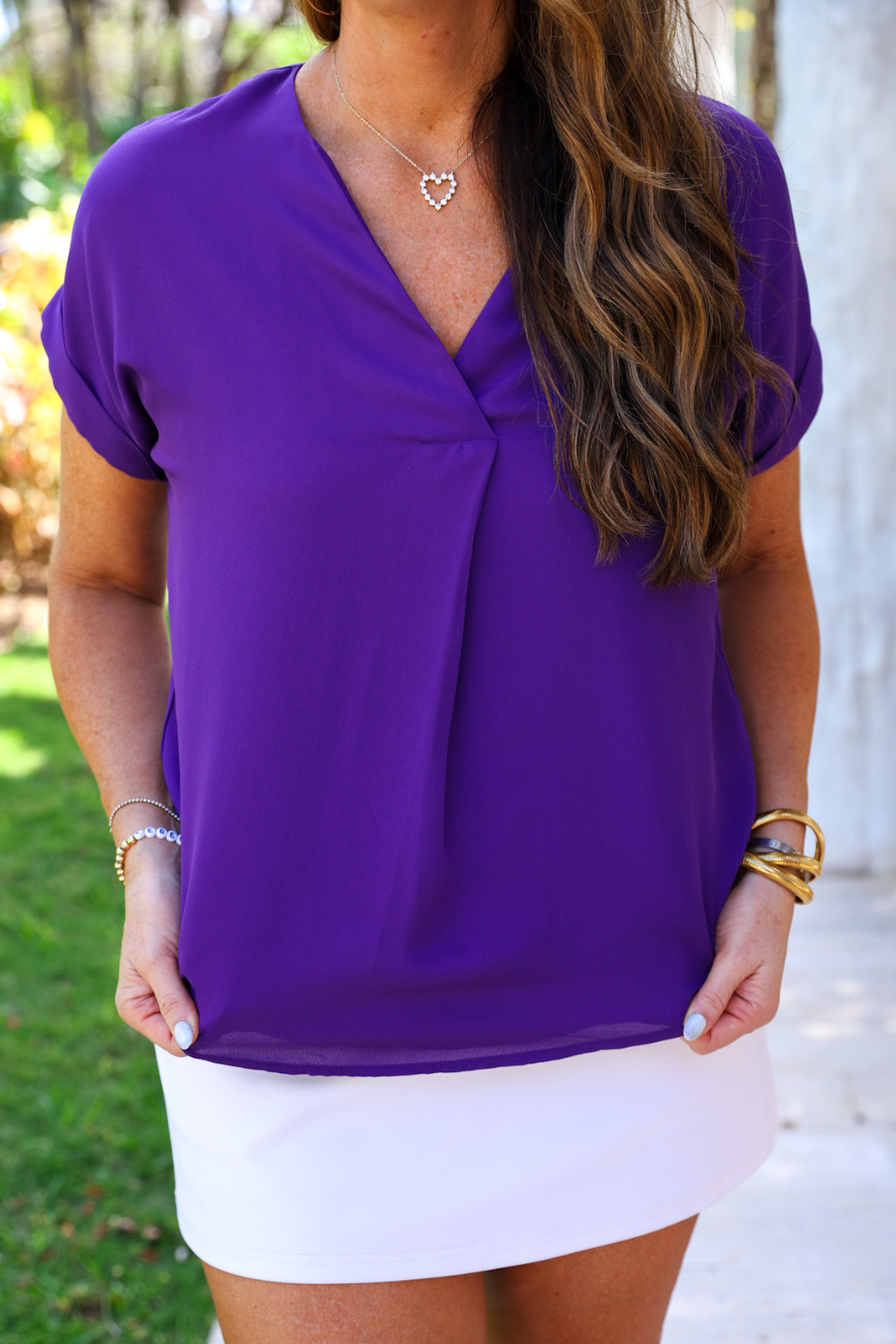 Whitney Woven Blouse by Jess Lea: Neon Lime
