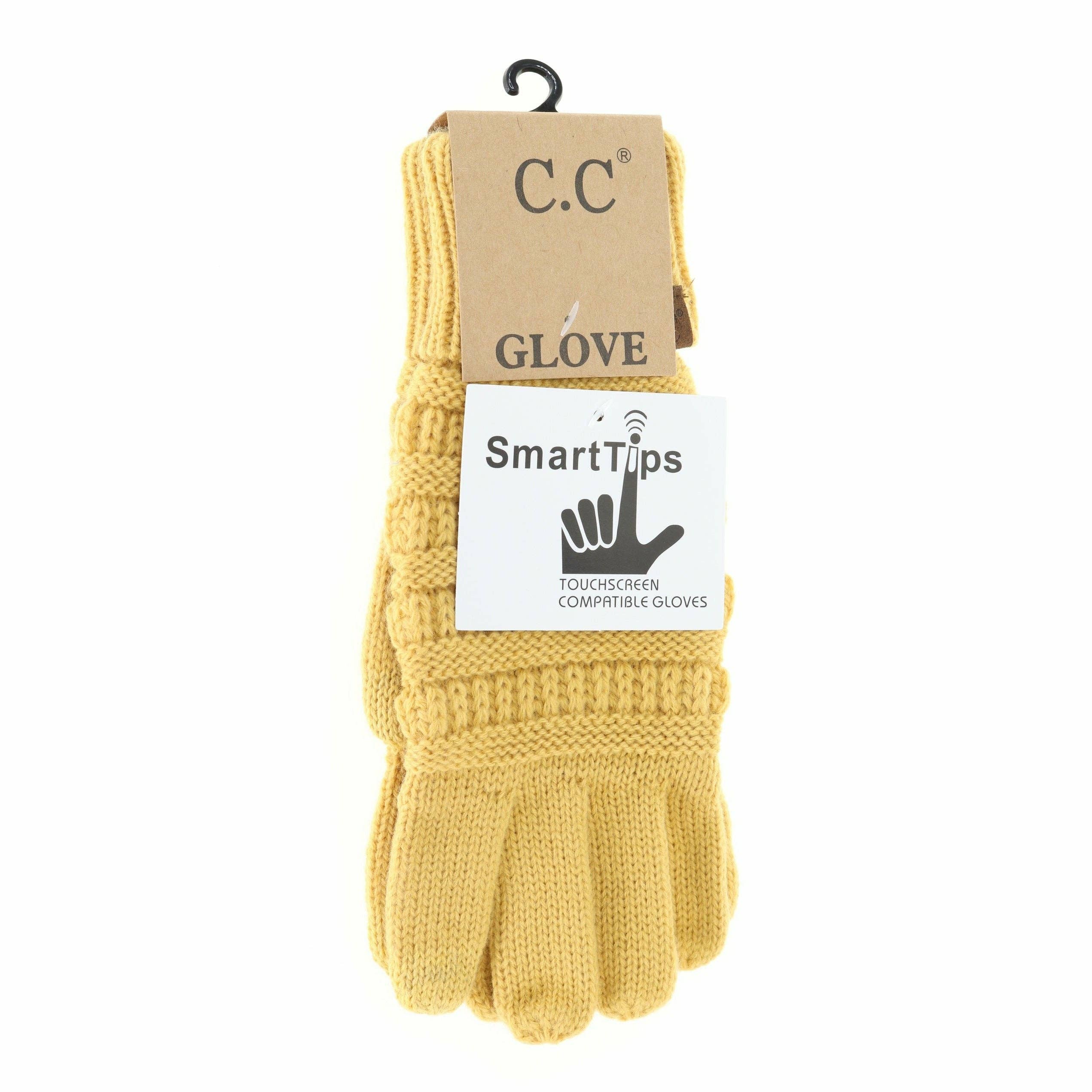 Solid Cable Knit CC Women&