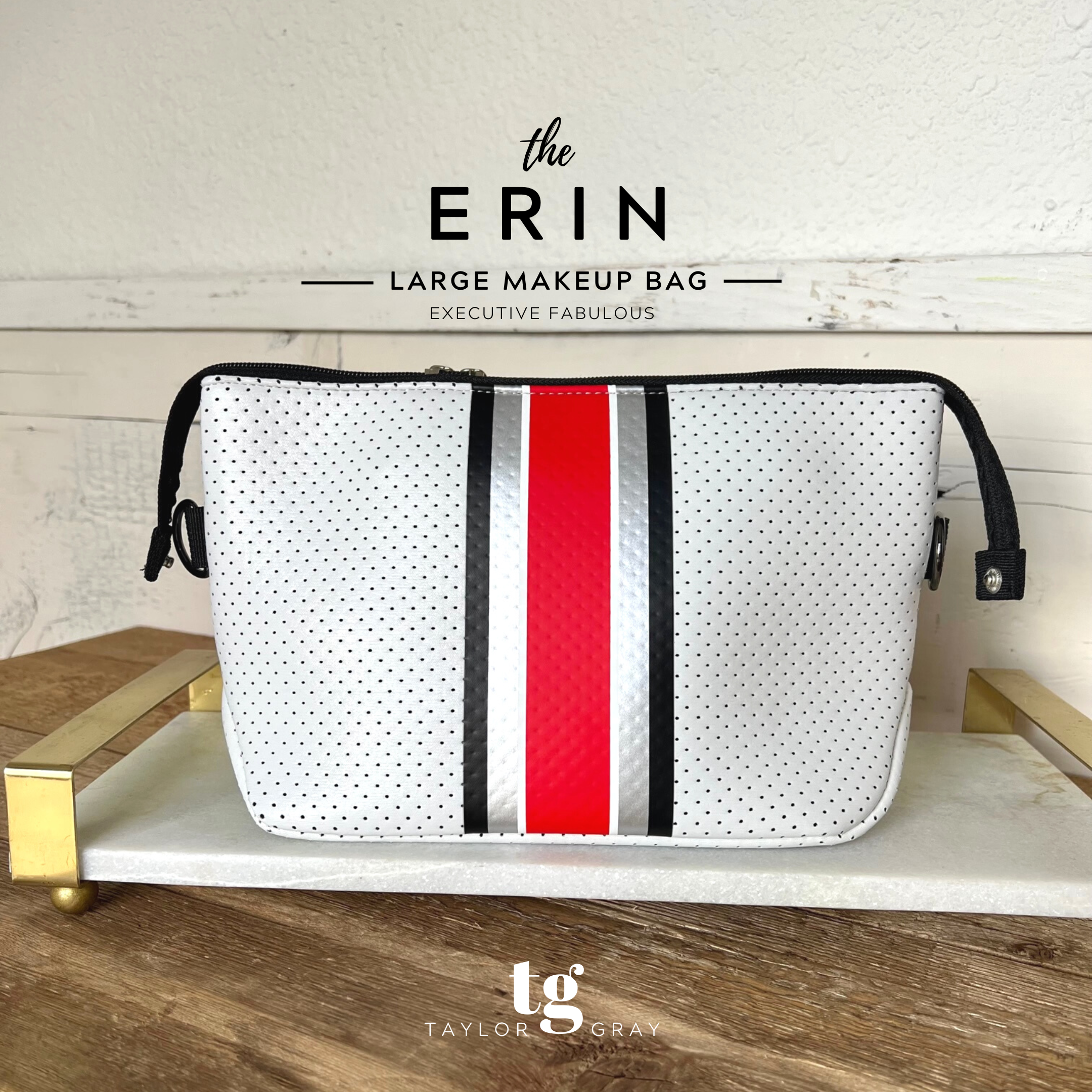 The Erin Neoprene Large Makeup Bag | shoptaylorgray