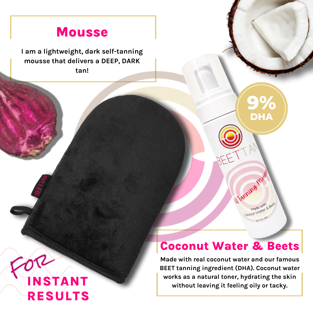BEETTAN Self Tanning Mousse (Medium-Dark)