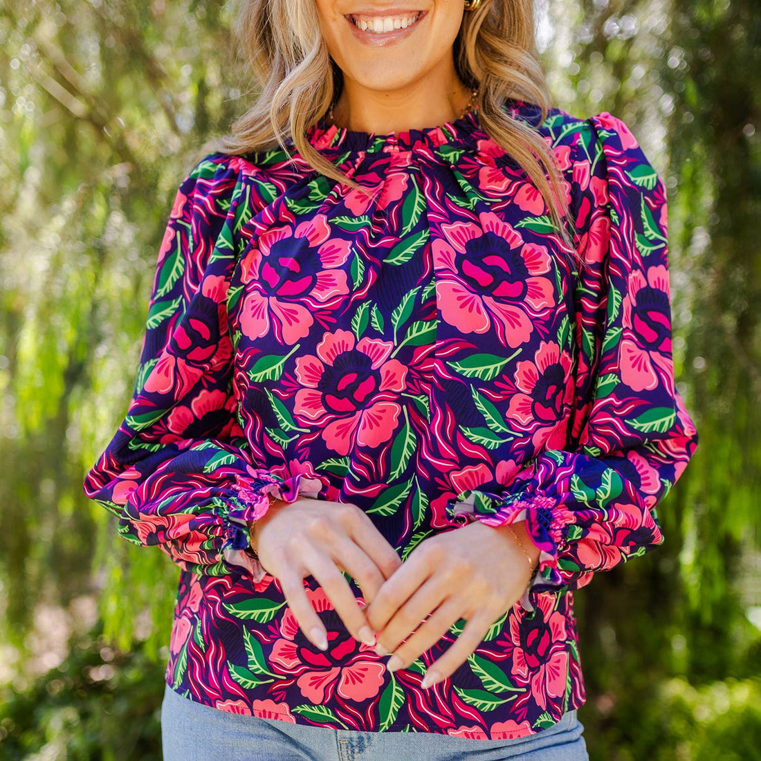 Top Quinn Lovestruck Navy PK S-L