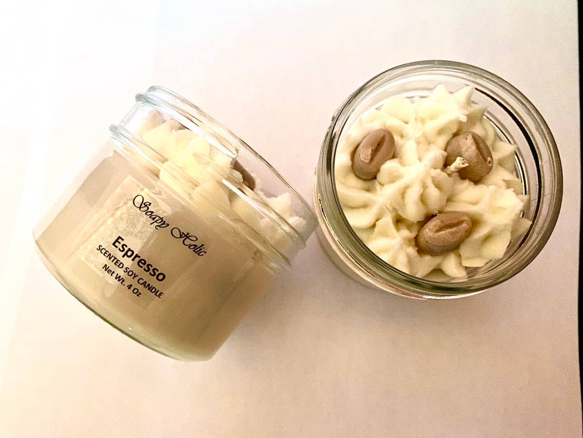Whipped Candles: Black raspberry Vanilla