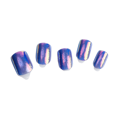 Square Short Press On Nails: First Kiss