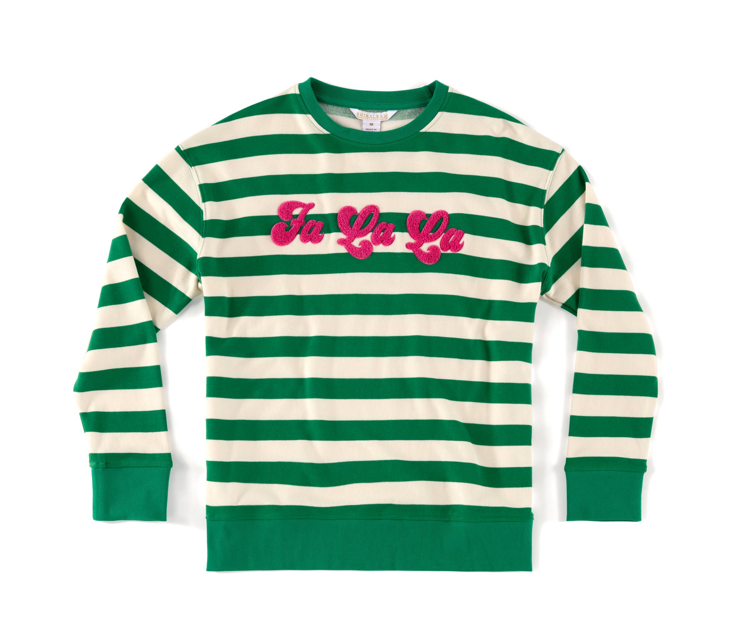 ASSORTED SET OF 6 "FA LA LA" SWEATSHIRTS