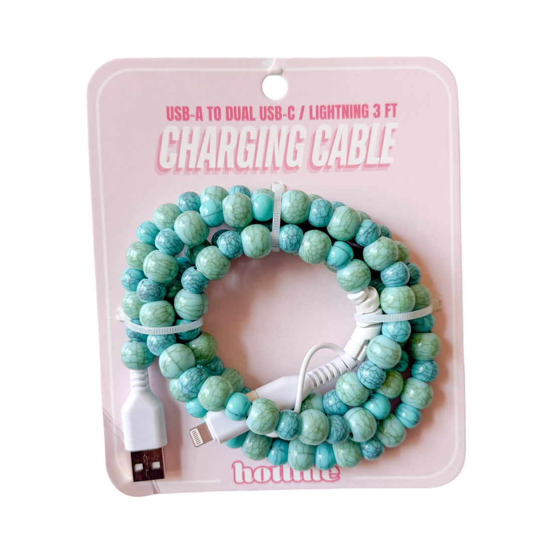 Charging Cable - Turquoise Mix - Easter Basket Gift