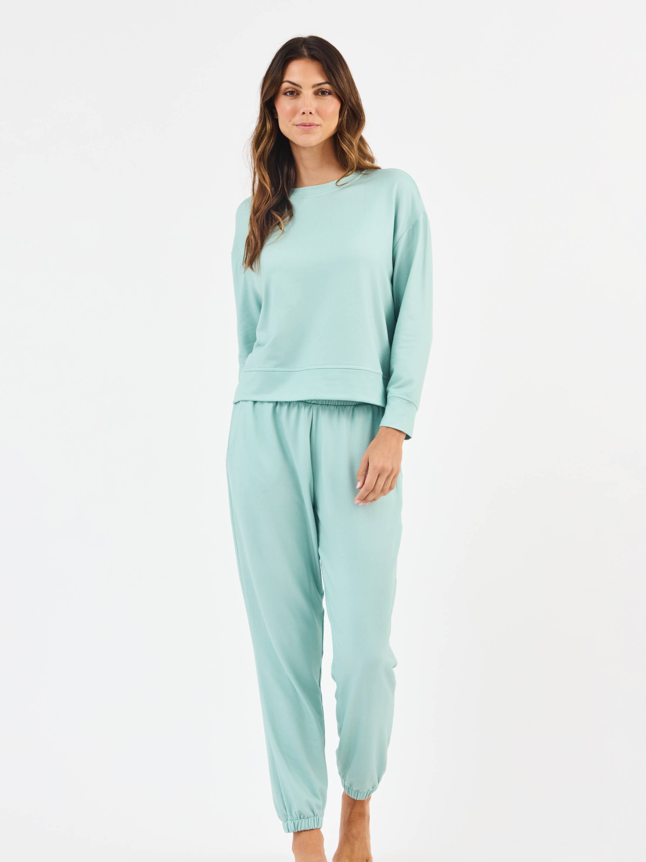 Sophie Jogger Set | Seafoam: XS