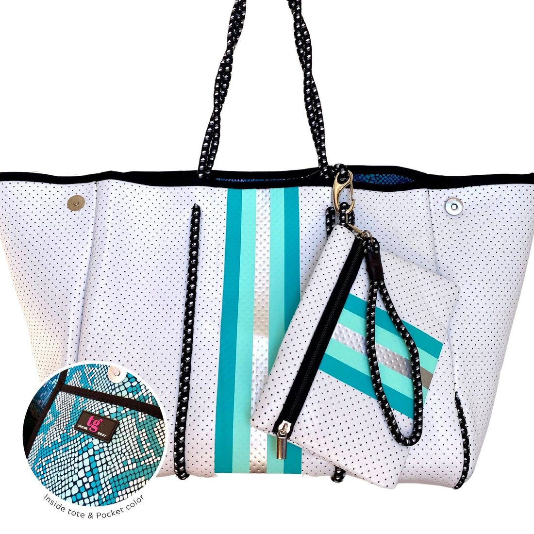 The Shannon Neoprene Tote | shoptaylorgray