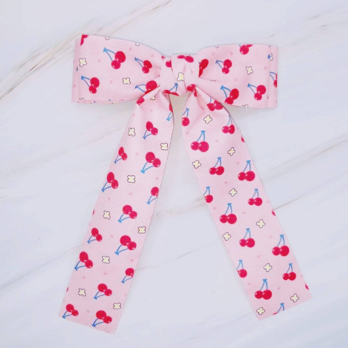 Sweet & Sour Fruit Print Hair Clip: Strawberry