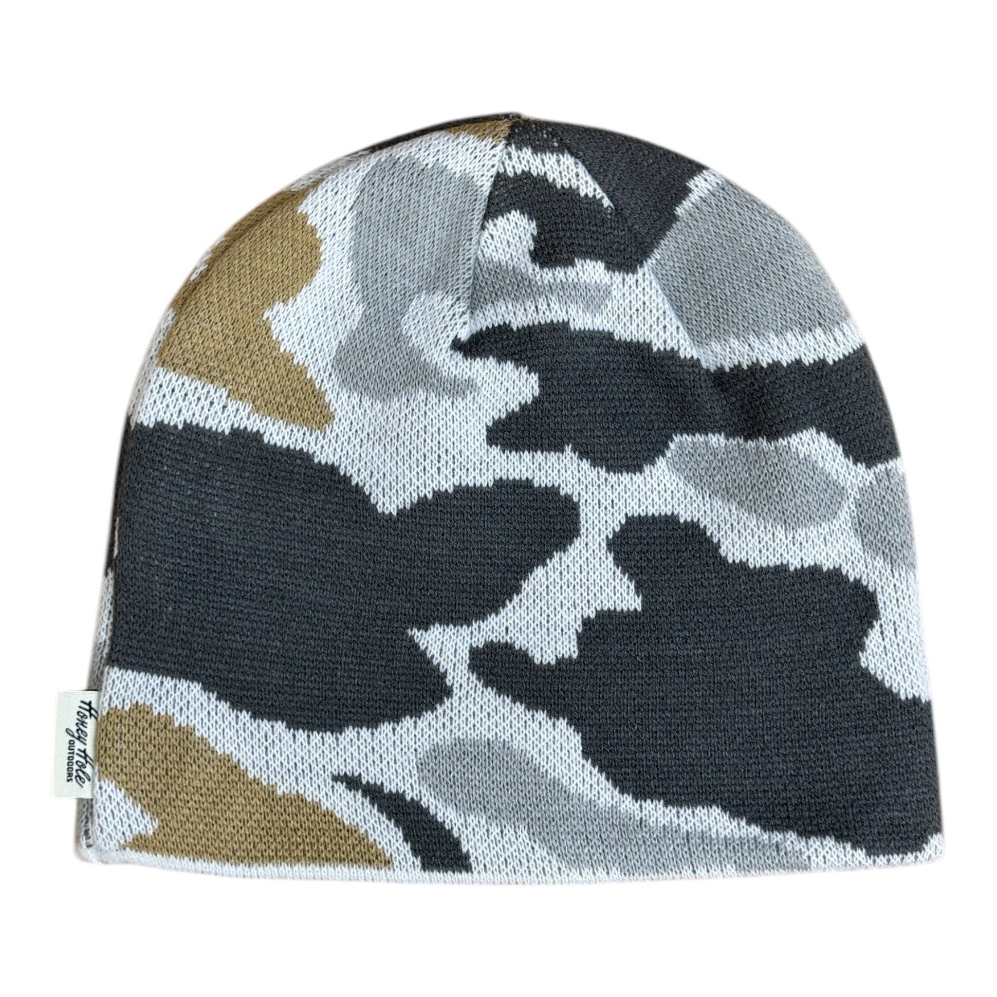Jacquerd Beanie - Smoke Camo by Honey Hole