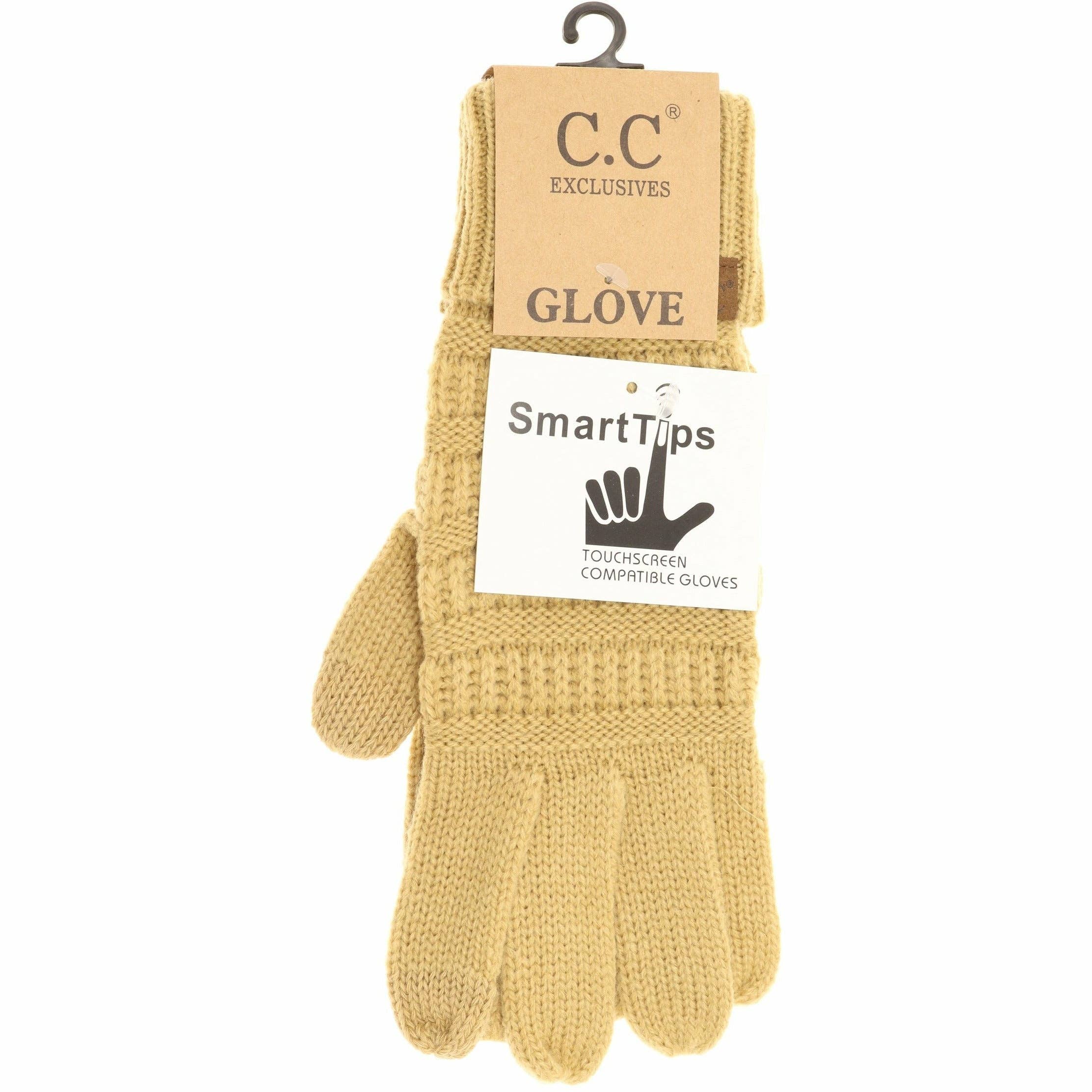 Solid Cable Knit CC Women&
