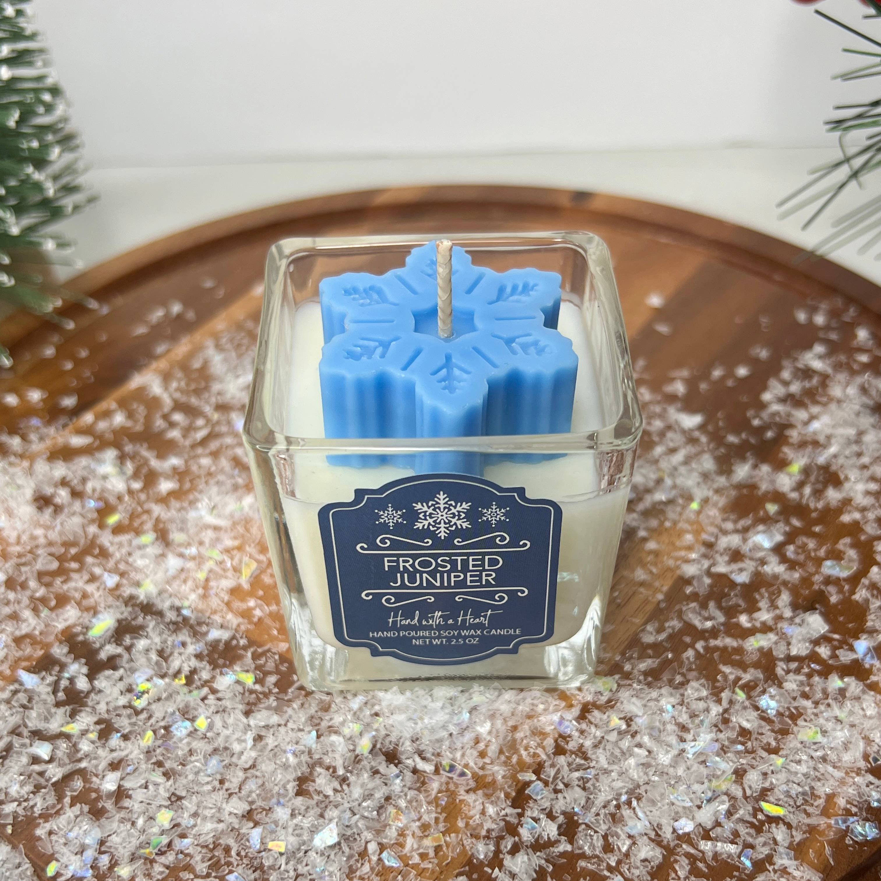 Frosted Juniper Holiday Candle