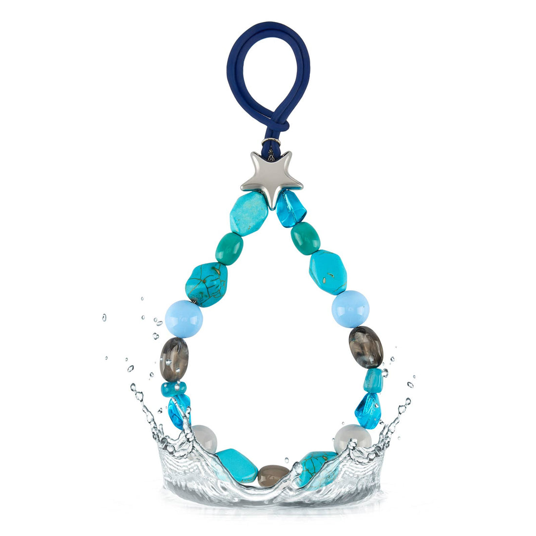 Case-Mate Beaded Bag Charm Accessory: Turquoise Stone