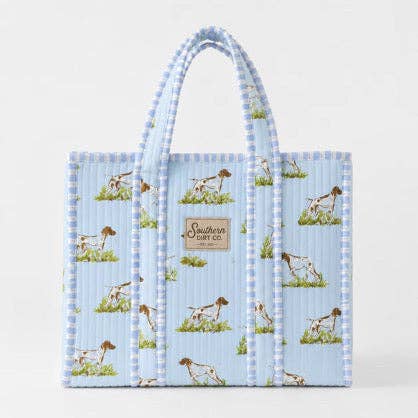 Pointer Quilted Bag by Southern Dirt Company