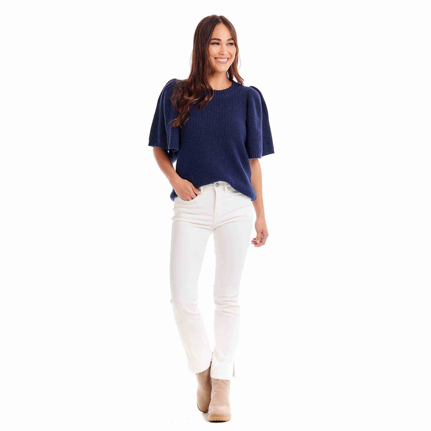 Mudpie Navy Asteria Sweater