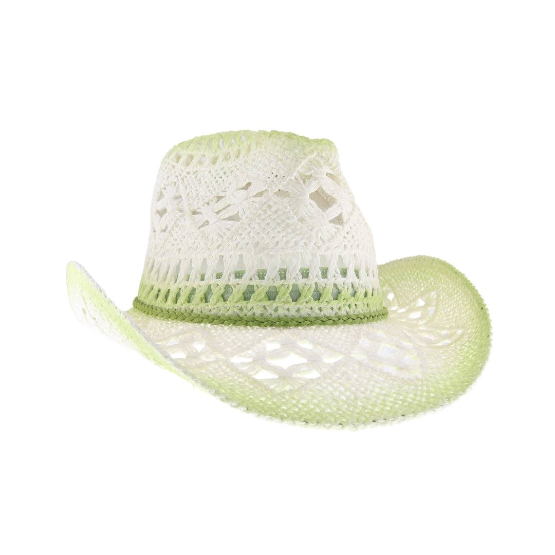 Cody Cowboy Hat CBC07: Lime
