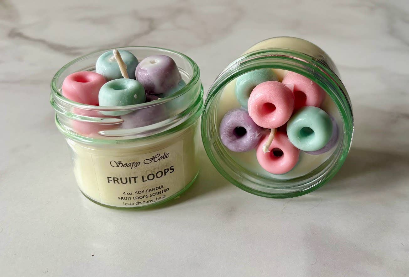 Whipped Candles: Berry Trifle