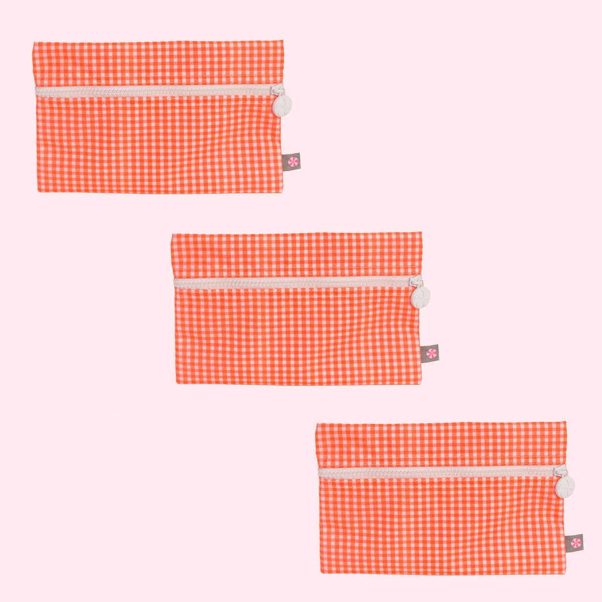 Atomic Orange ~WIPEABLE~ Cosmo Bag (3-Pack)