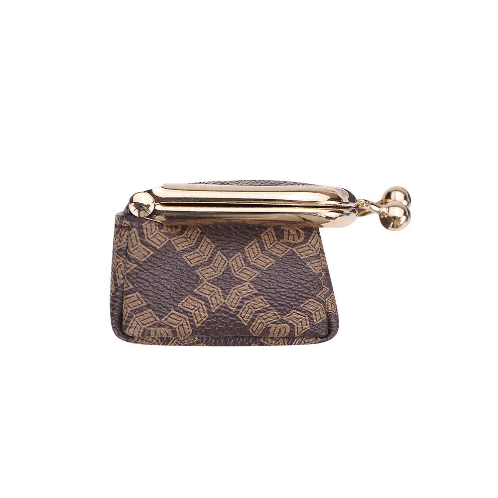 5125 Canvas & Leather Jewelry Case: Coffee