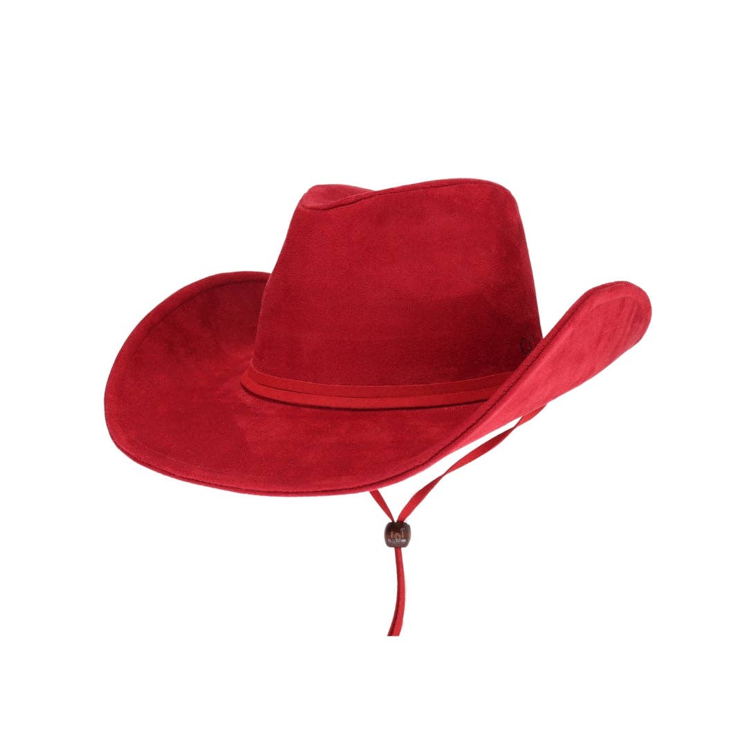 Telluride Cowboy Hat: Red
