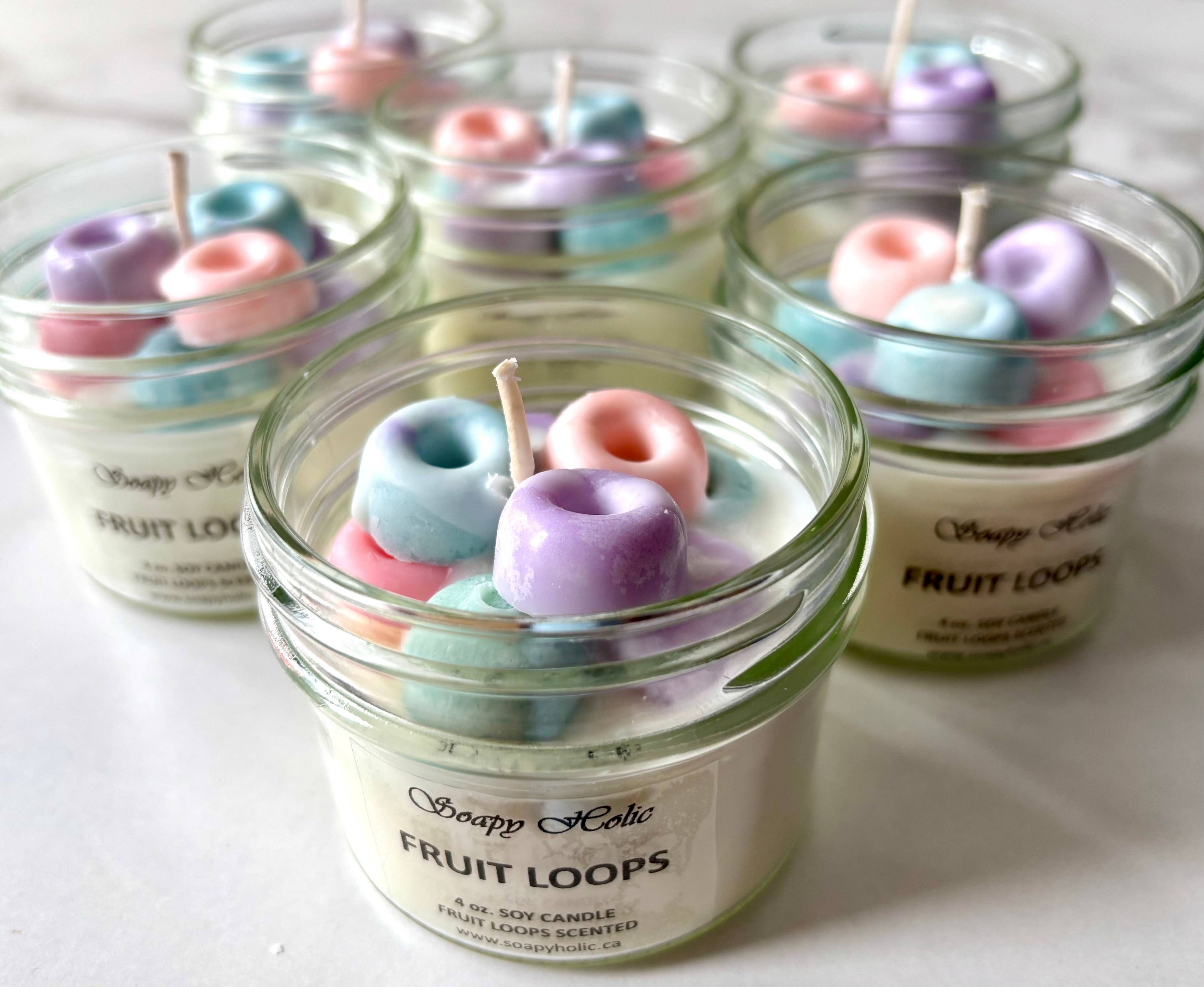 Whipped Candles: Fruit Loops