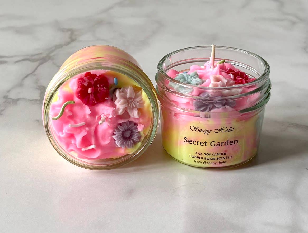 Whipped Candles: Watermelon