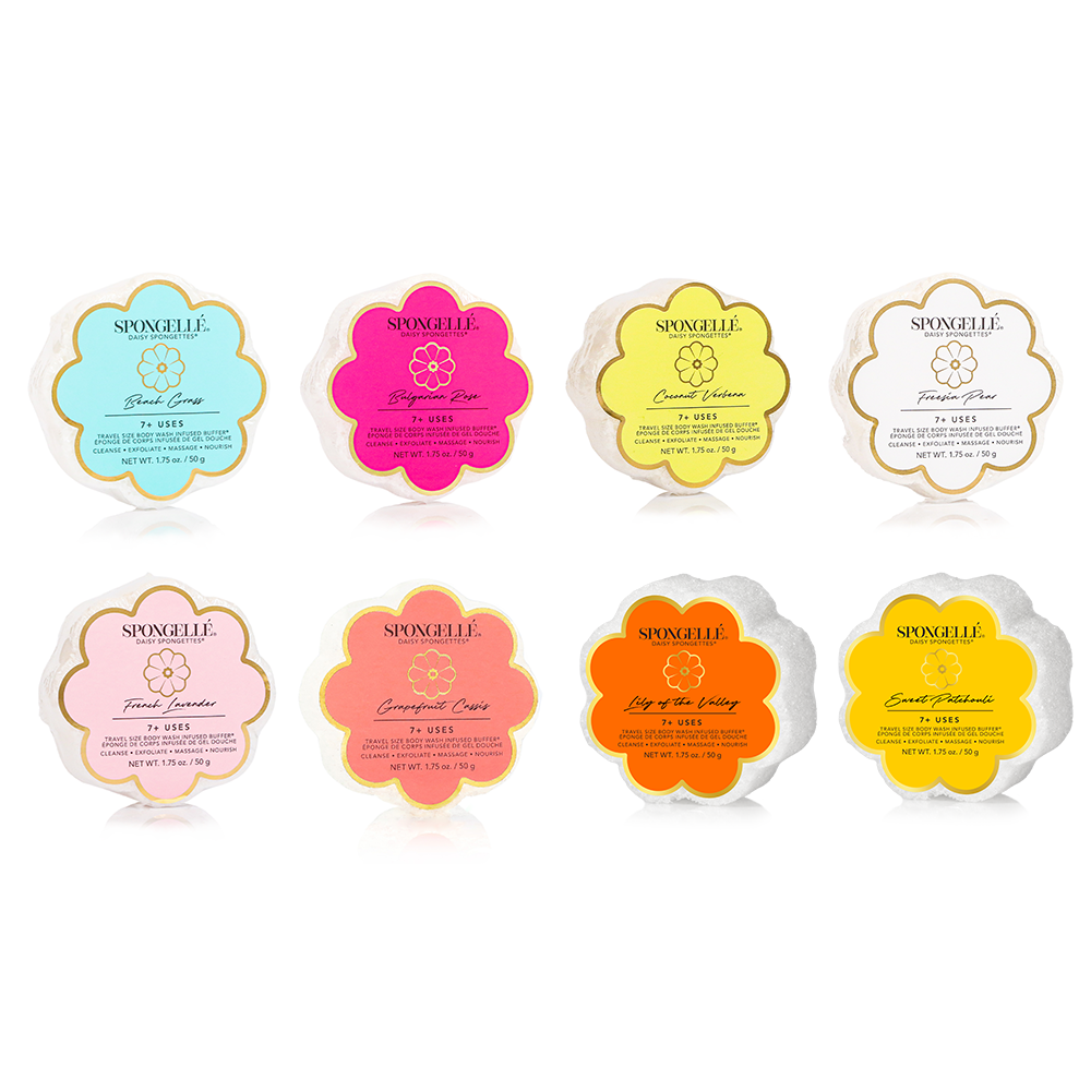 Daisy Spongette Assorted Pack | Soap Sponges | Soap Buffers