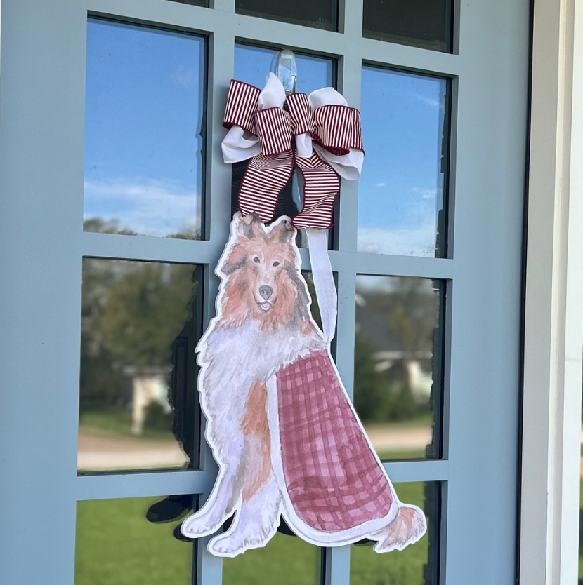 Queen of Aggieland- Door Hanger: Yes, please include the bow
