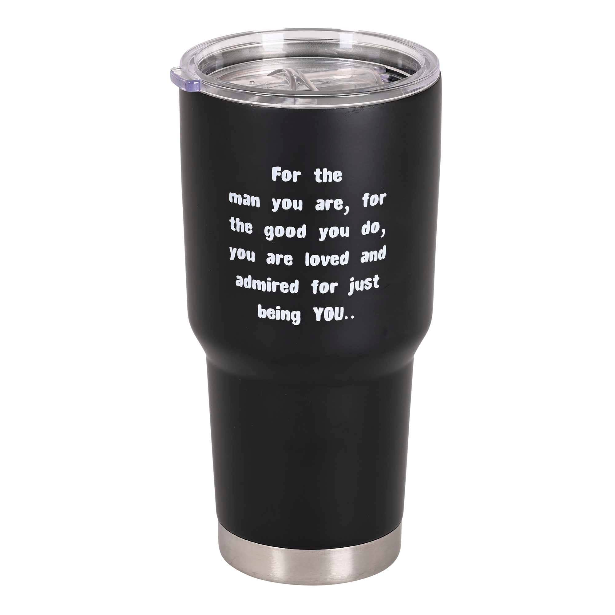Tumbler Most Awesome Dad Black 30 oz