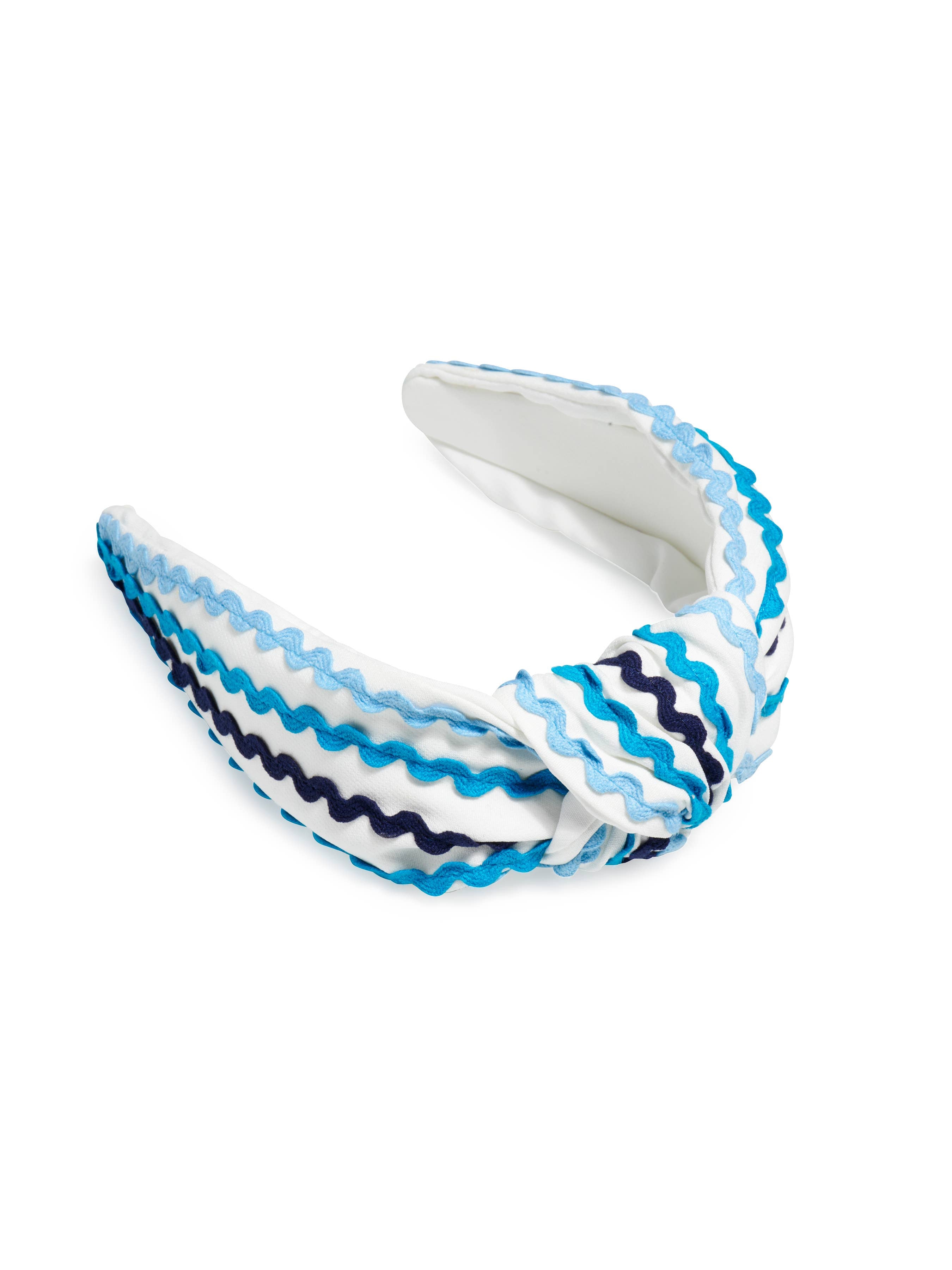RIC RAC KNOTTED HEADBAND: PINK