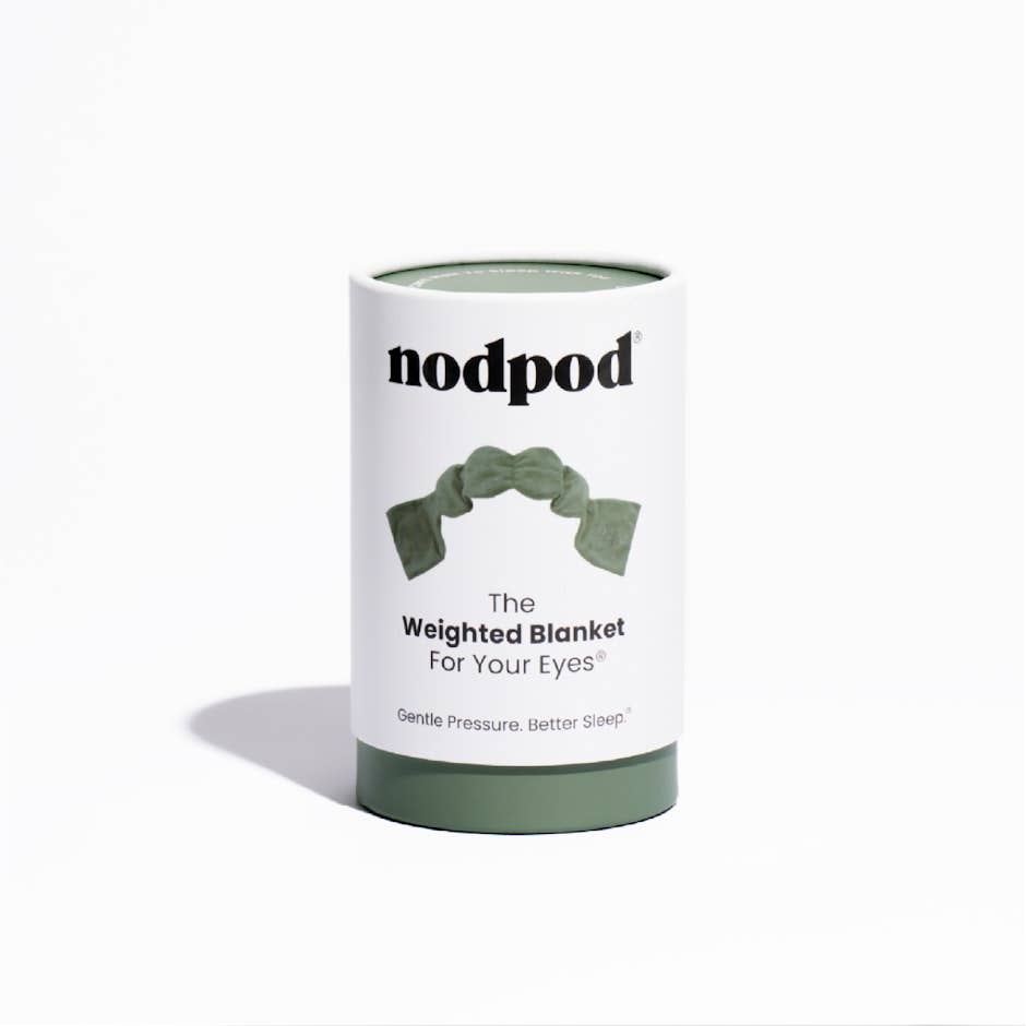 Nodpod color-Sage Weighted Sleep Mask - Eye Mask