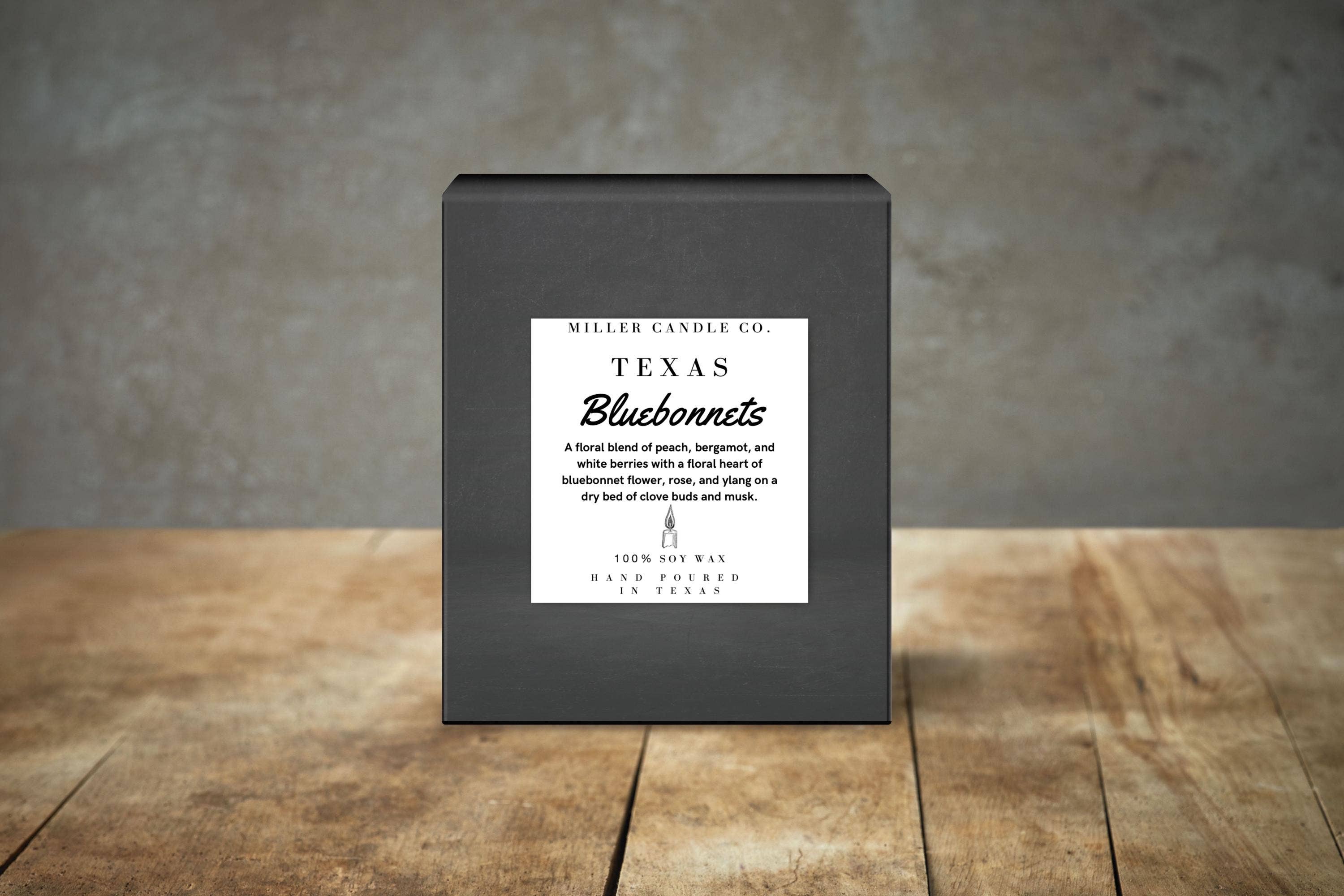 Texas Bluebonnets Candle