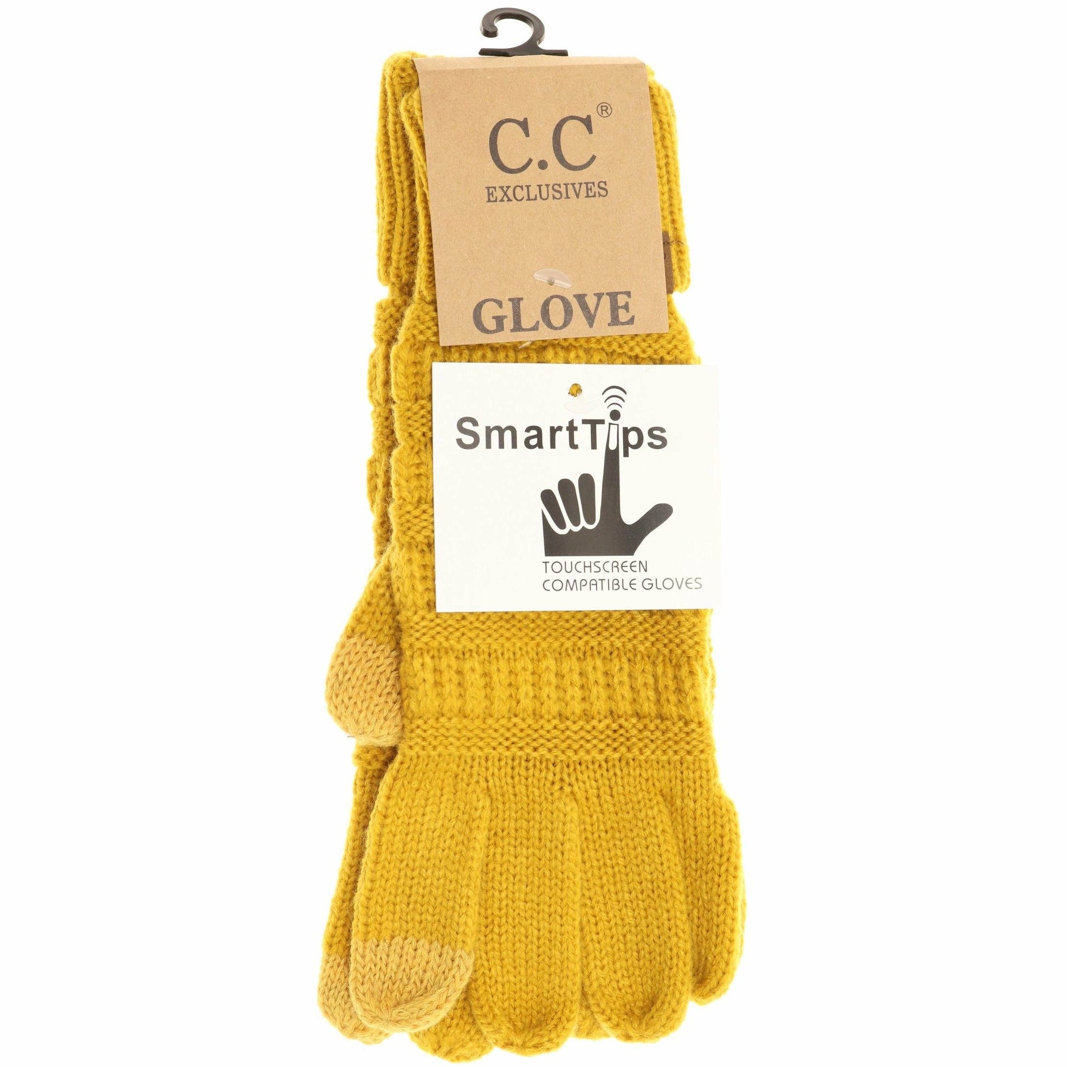 Solid Cable Knit CC Women&