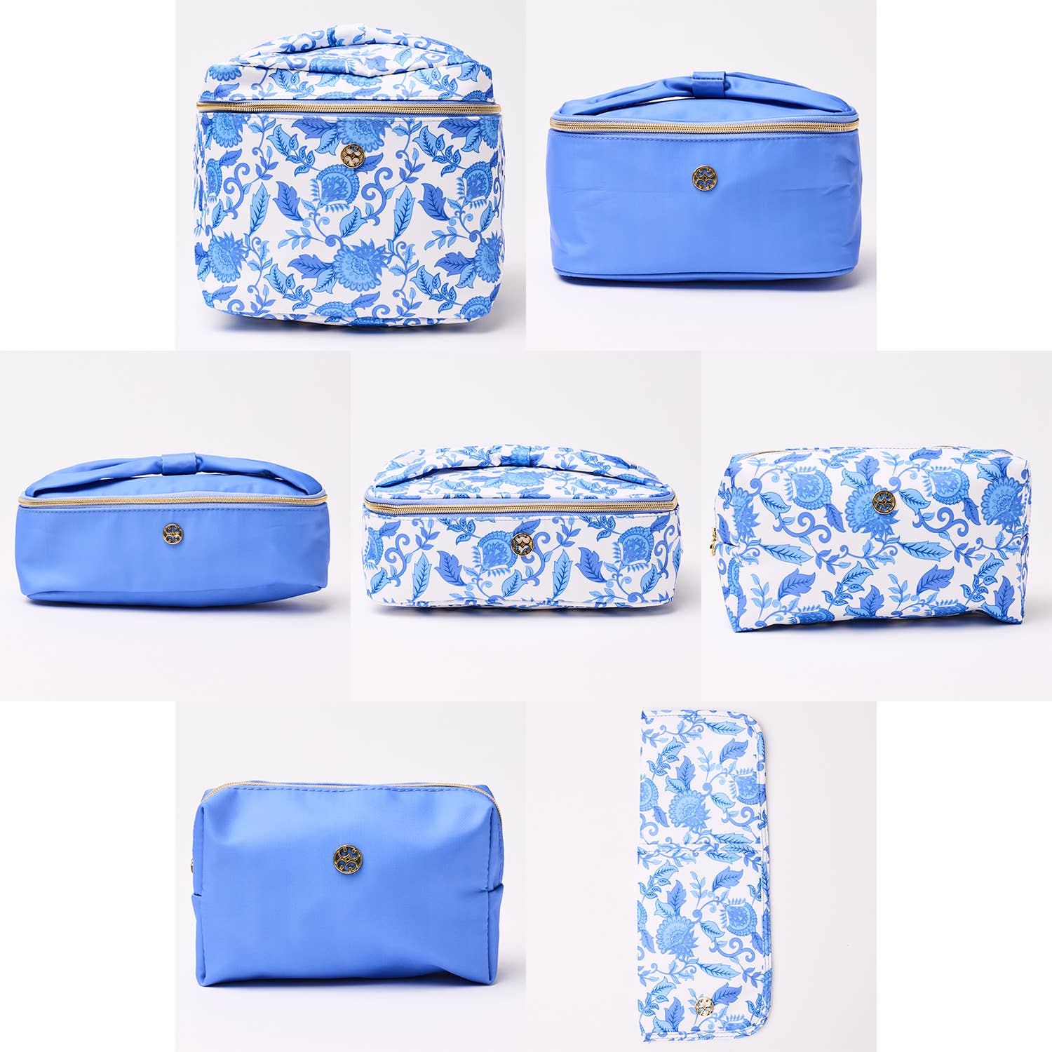 Kiss & Makeup Bag Cornflower blue by Mary Square