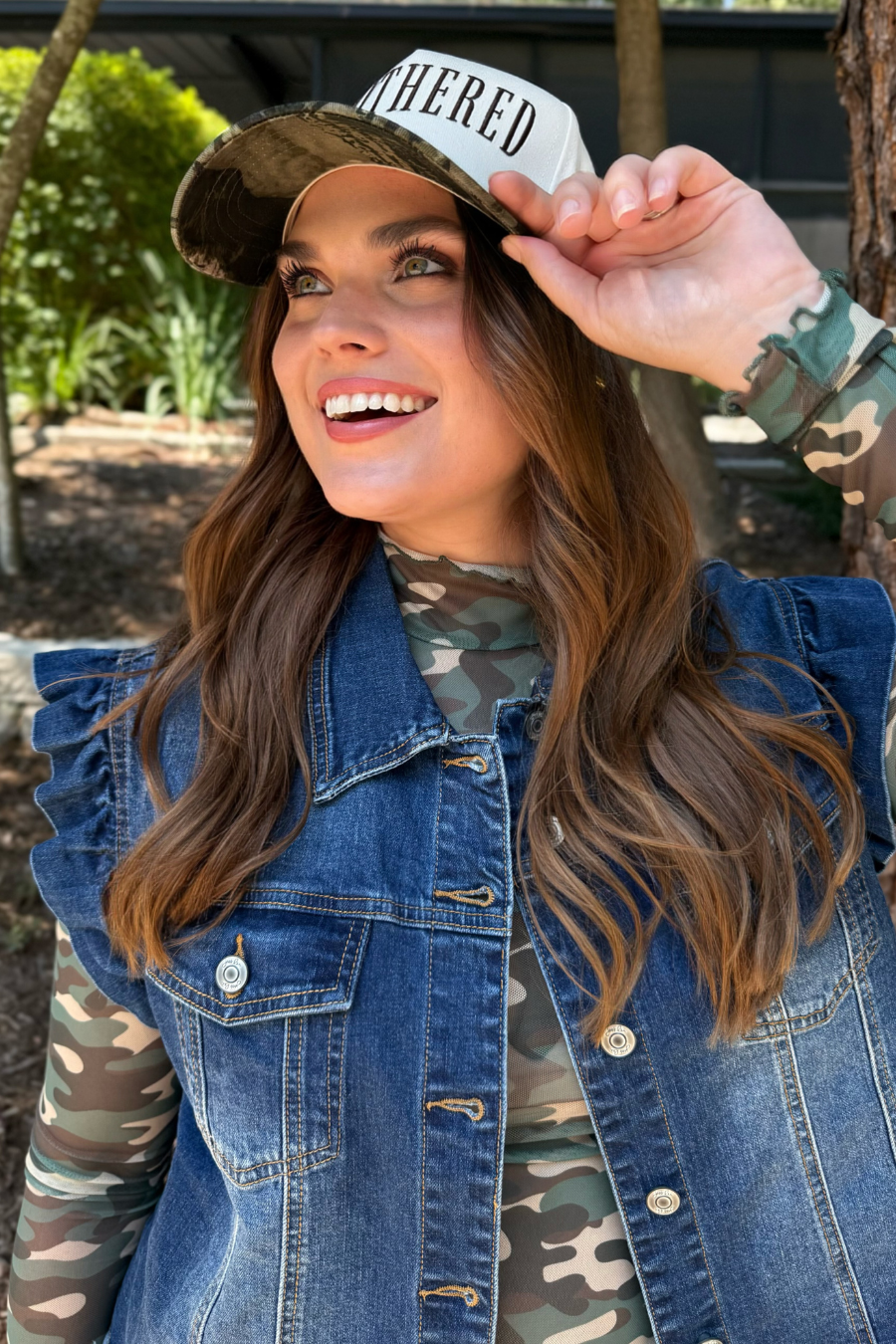 Unbothered Hat by Jess Lea: Camo