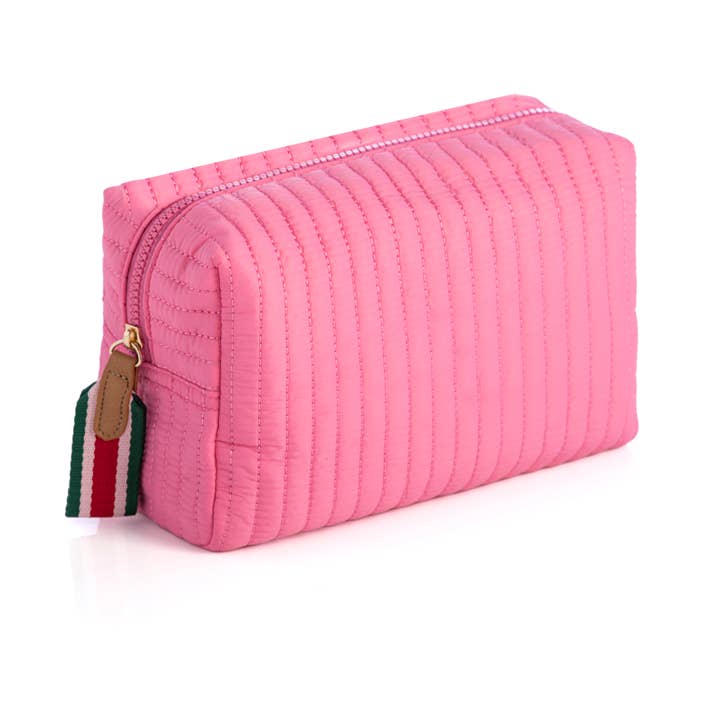 Ezra Large Boxy Cosmetic Pouch SALE: Lilac