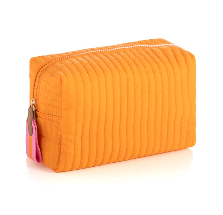 Ezra Large Boxy Cosmetic Pouch SALE: Lilac