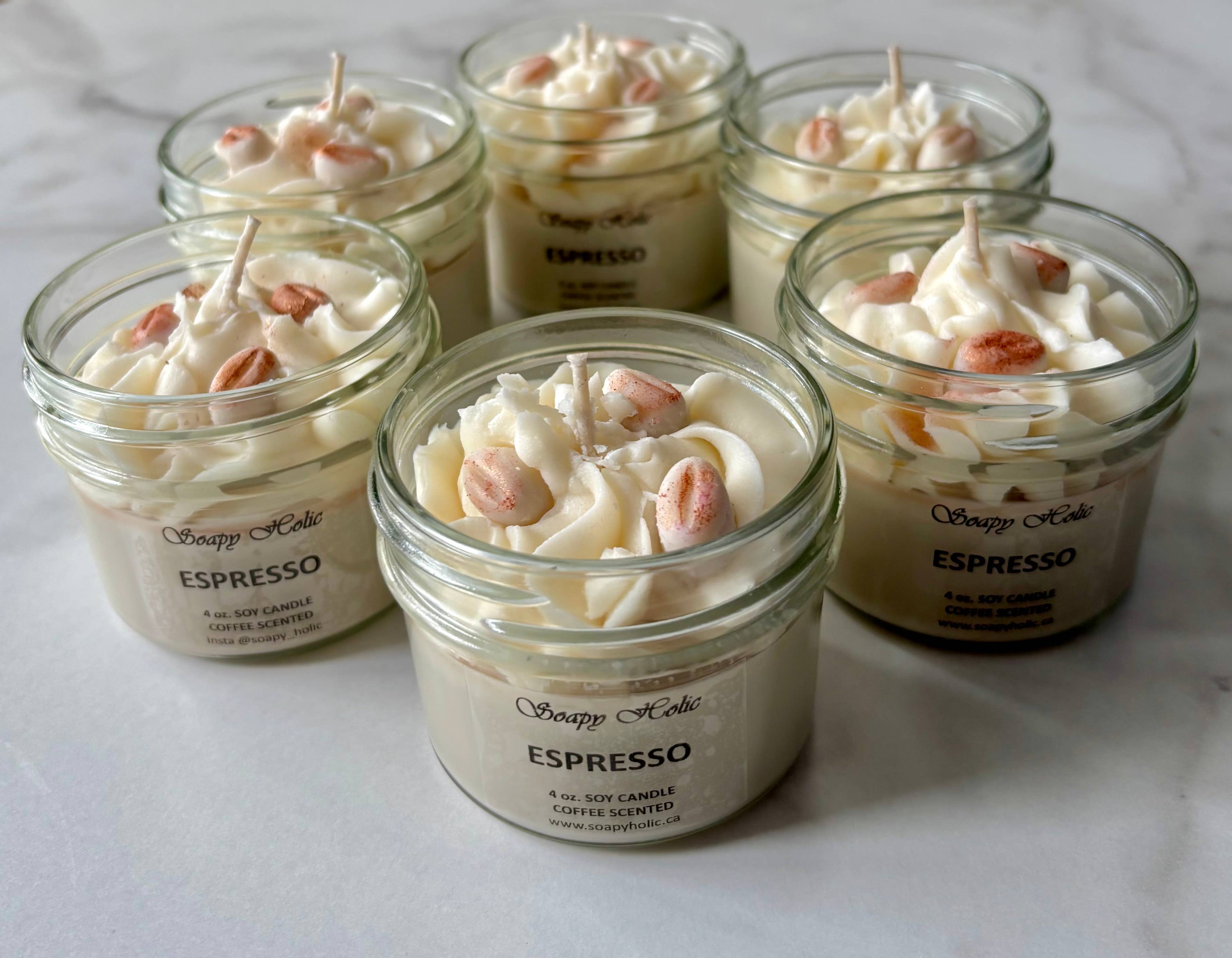 Whipped Candles: Watermelon