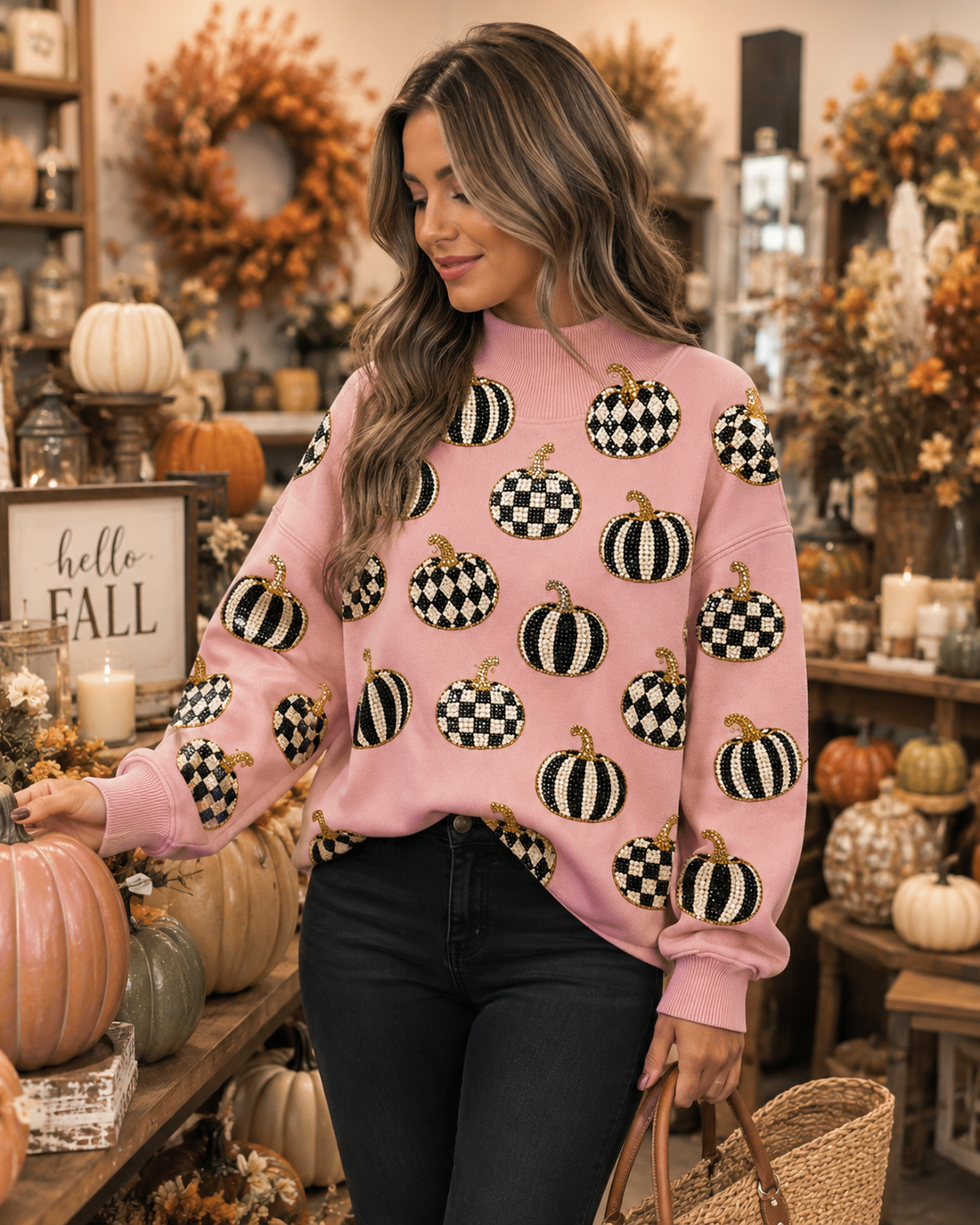 Funky Pumpkins Sweatshirt