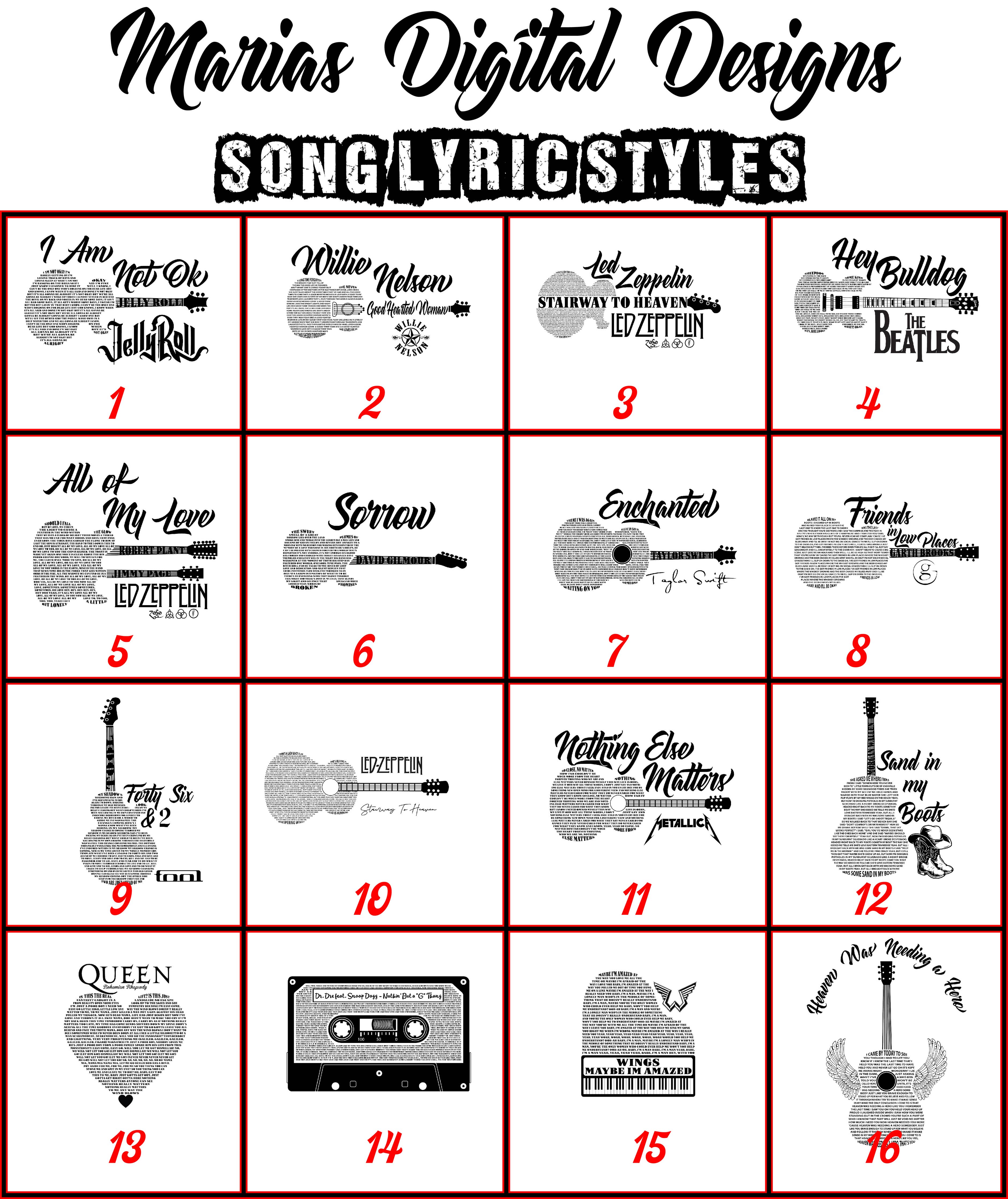 Custom song- custom sign - Song lyrics - Custom - Sign : Custom2