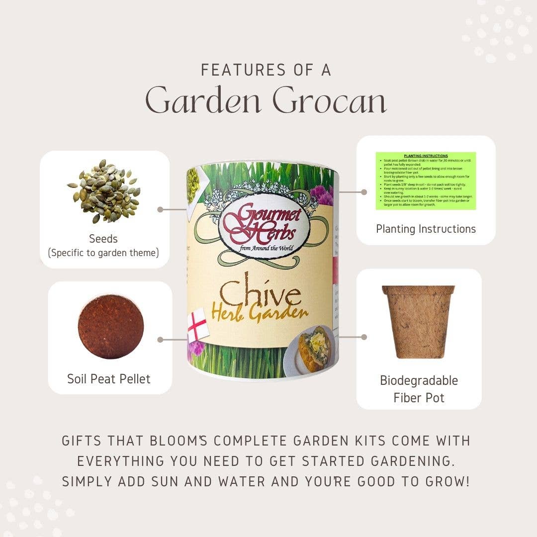 Aromatherapy Rose Garden Grocan Seed Kit